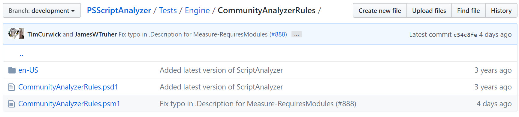 Community Rules Path